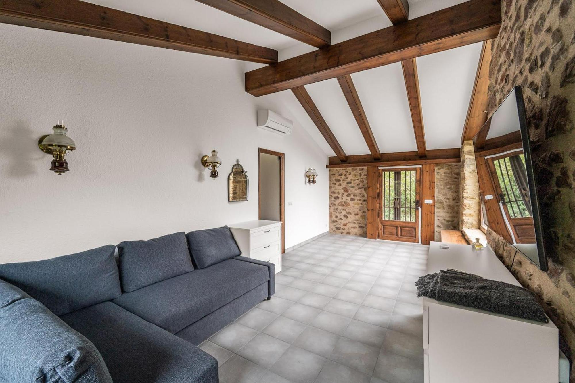 Vila Castell In Girona Sant Miquel de Campmajor Exteriér fotografie