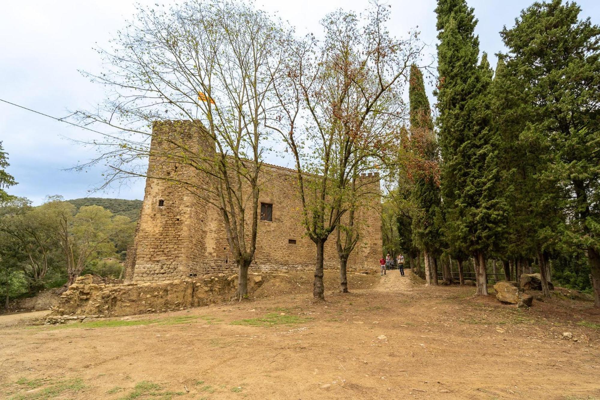 Vila Castell In Girona Sant Miquel de Campmajor Exteriér fotografie