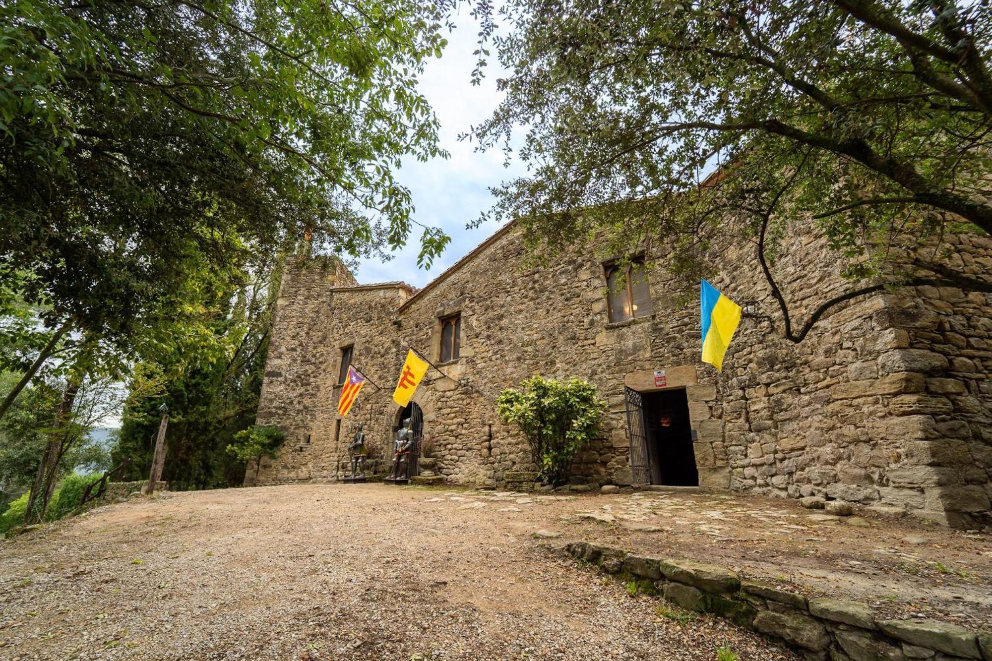 Vila Castell In Girona Sant Miquel de Campmajor Exteriér fotografie