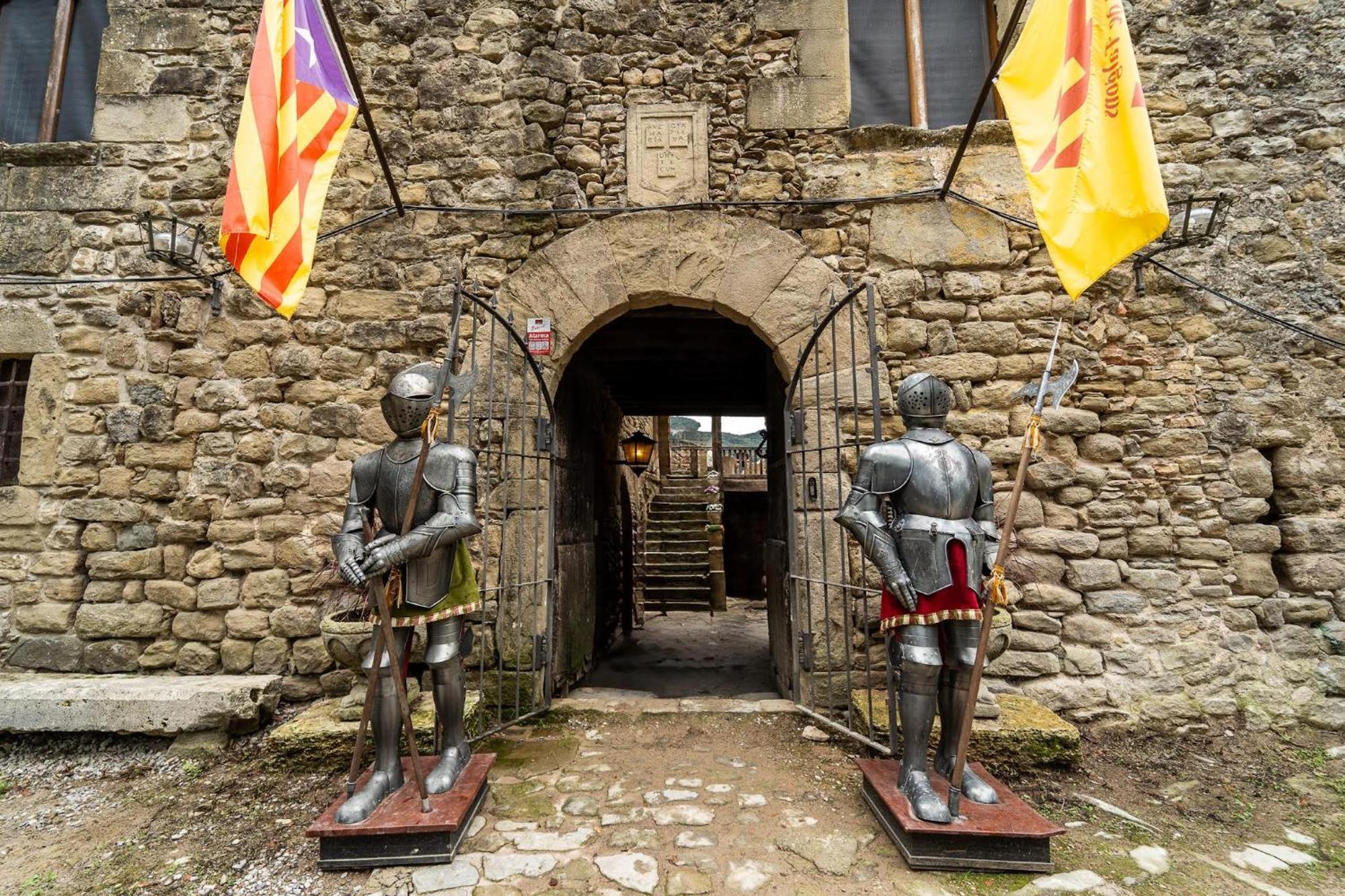 Vila Castell In Girona Sant Miquel de Campmajor Exteriér fotografie