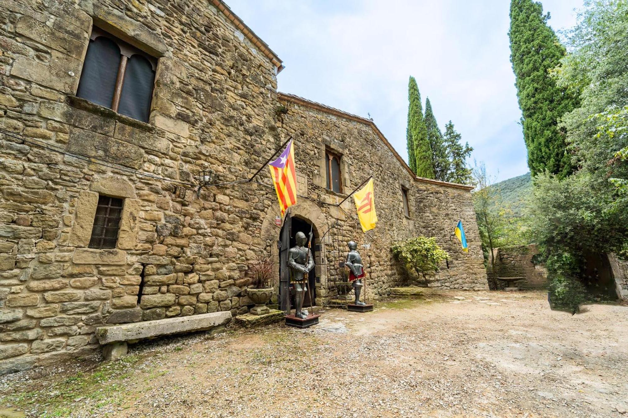 Vila Castell In Girona Sant Miquel de Campmajor Exteriér fotografie