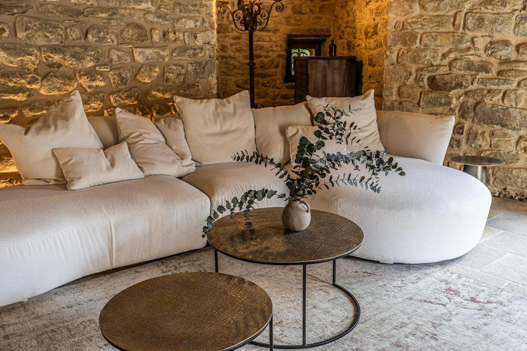 Vila Castell In Girona Sant Miquel de Campmajor Exteriér fotografie