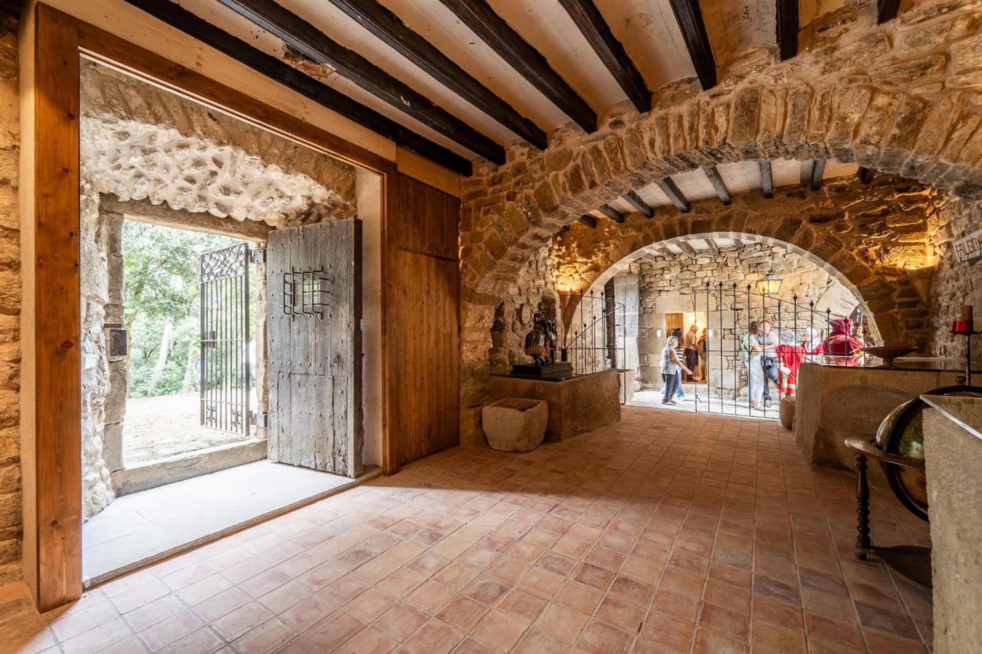 Vila Castell In Girona Sant Miquel de Campmajor Exteriér fotografie