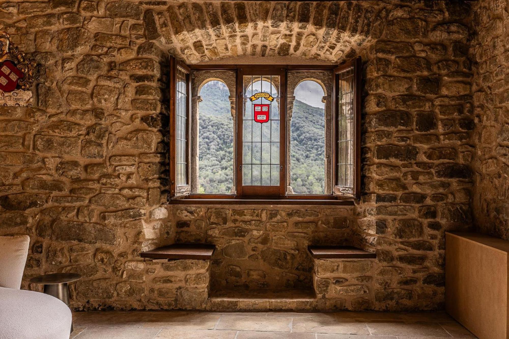 Vila Castell In Girona Sant Miquel de Campmajor Exteriér fotografie
