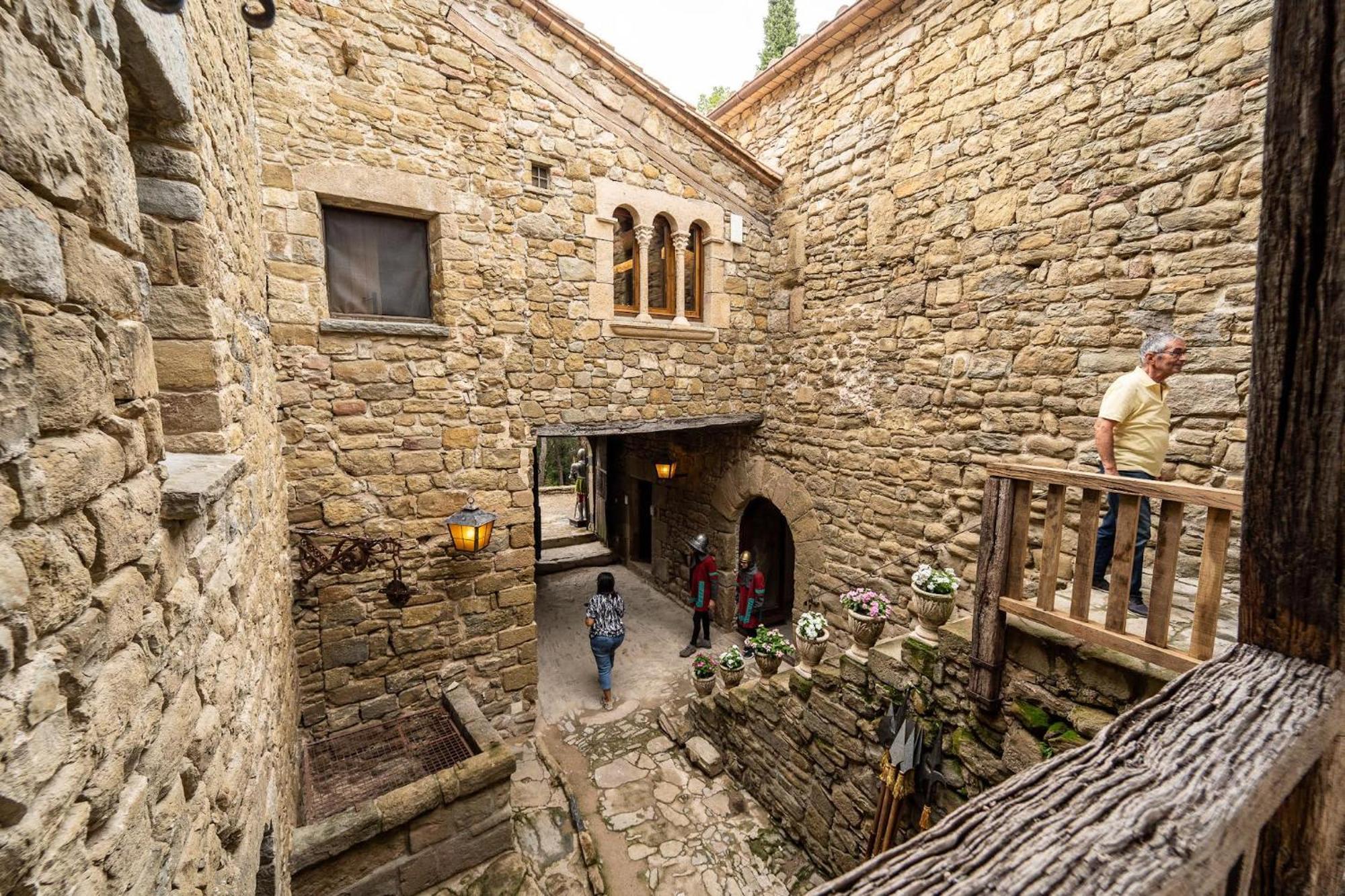 Vila Castell In Girona Sant Miquel de Campmajor Exteriér fotografie