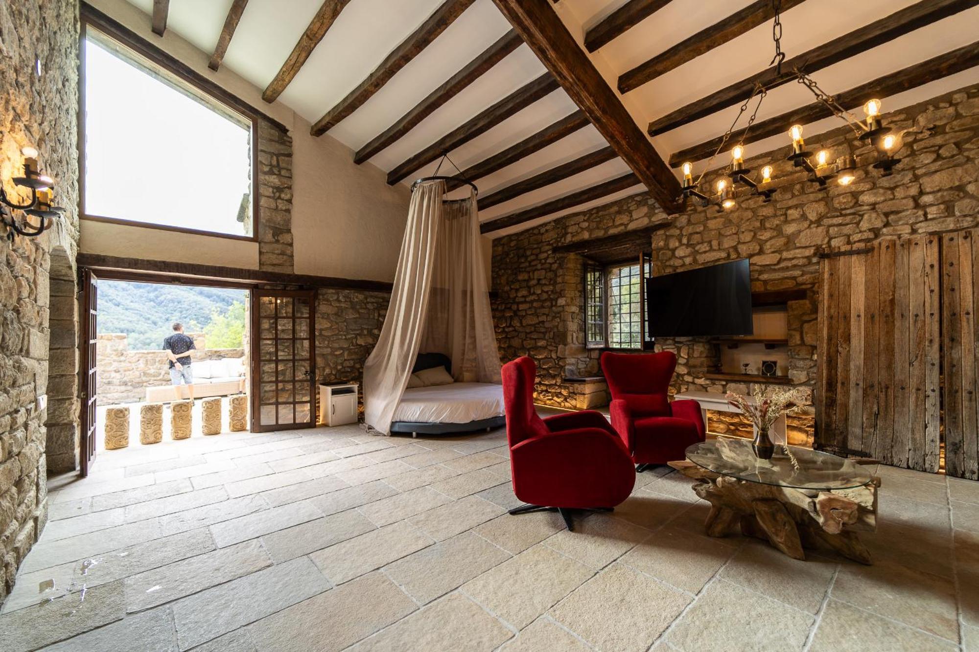 Vila Castell In Girona Sant Miquel de Campmajor Exteriér fotografie