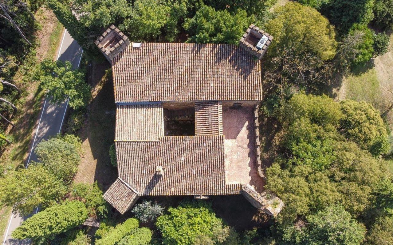 Vila Castell In Girona Sant Miquel de Campmajor Exteriér fotografie