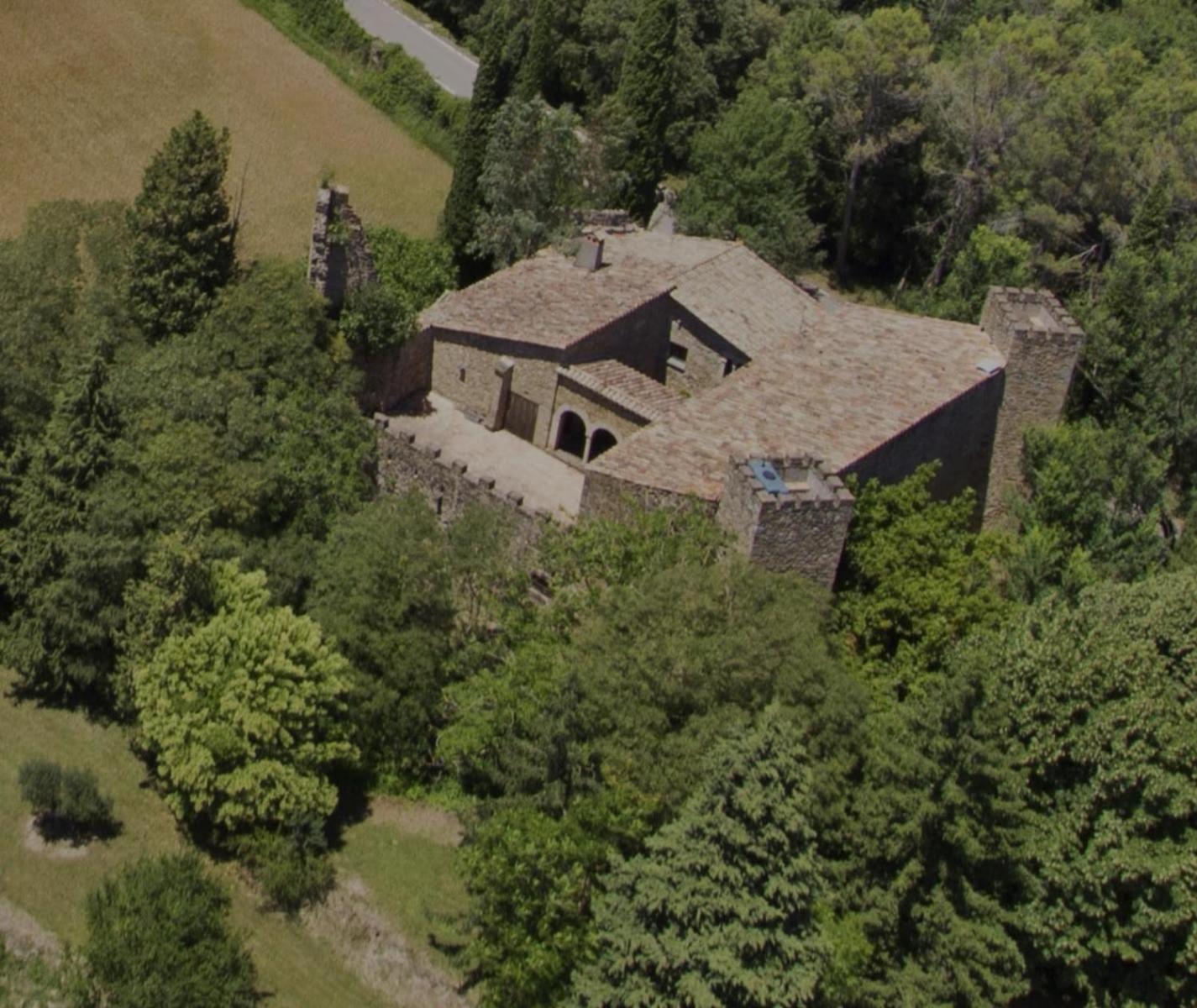 Vila Castell In Girona Sant Miquel de Campmajor Exteriér fotografie