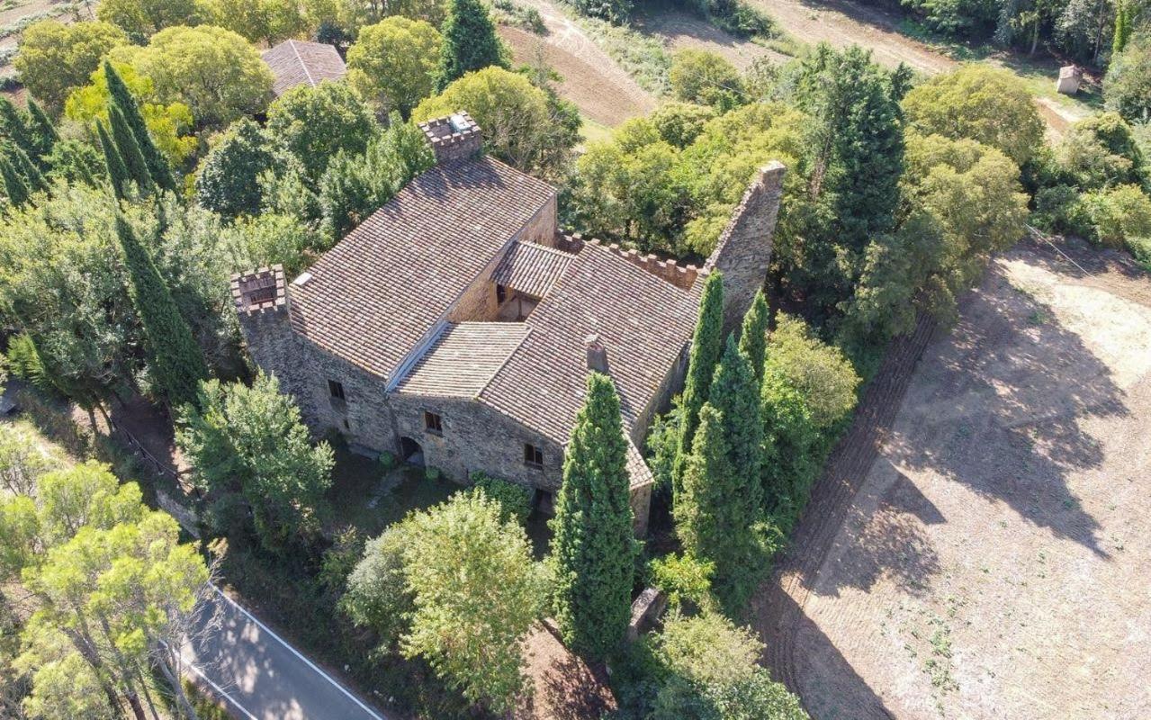 Vila Castell In Girona Sant Miquel de Campmajor Exteriér fotografie